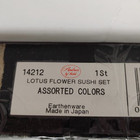 Chopsticks Andrea By Sadek Lotus Flower Sushi Set - Picture 4 of 6